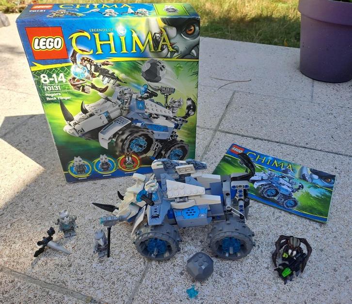 Légo Légends of Chima 70131 Le char bouclier de Rogon., Kinderen en Baby's, Speelgoed | Duplo en Lego, Zo goed als nieuw, Lego