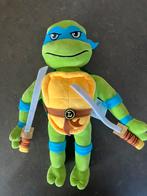 Pluche Turtle / TMNT Leonardo 26 cm, Kinderen en Baby's, Ophalen of Verzenden, Zo goed als nieuw, Overige typen