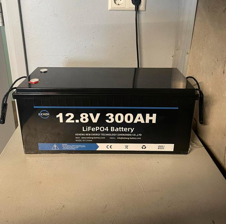 NIEUW! 12.8V 300Ah LifePO4 accu camper boot accu vrachtwagen, Caravans en Kamperen, Mobilhomes, Bedrijf, Ophalen of Verzenden