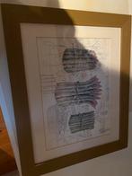 Kader met afbeelding asperges - ideaak voor keuken, Antiek en Kunst, Ophalen