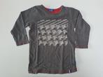Mt 104-110 Grijze T-shirt lange mouwen gitaren, Kinderen en Baby's, Kinderkleding | Maat 104, Claesens, Gebruikt, Ophalen of Verzenden