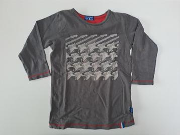 Mt 104-110 Grijze T-shirt lange mouwen gitaren  beschikbaar voor biedingen
