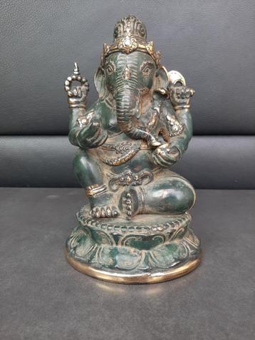 Bronzen beeld/Ganesh/Ganapati/India/Azië beschikbaar voor biedingen