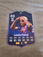 Voetbalkaartje (35cmx23cm) - Lamine Yamal / Barça, Enlèvement, Comme neuf, Image
