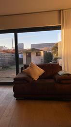 Chateau d'Ax atlantic bruine zetels met poef, Ophalen, Zo goed als nieuw, Stof