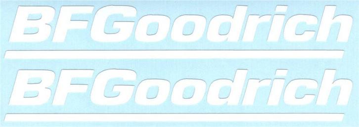 BF Goodrich sticker set #4, Motoren, Accessoires | Stickers, Verzenden