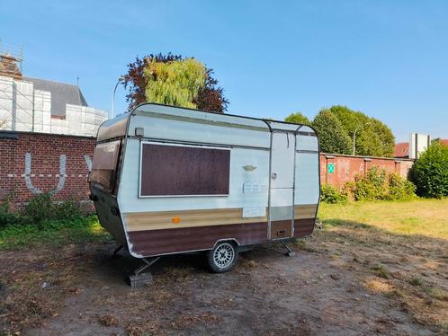 Caravan -750kg met zijluik, vrije invulling (leeg binnenin), Caravans en Kamperen, Caravans, Particulier, 500 - 750 kg, Ophalen
