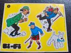 Verzamel stickers Bifi stripfiguur Kuifje 1977, Ophalen of Verzenden, Zo goed als nieuw, Strip of Tekenfilm