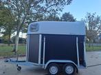 1.5 paards trailer geheel nieuw opgebouwd met kunststof bode, Ophalen, Zo goed als nieuw