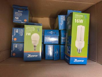 14 spaarlampen NIEUW beschikbaar voor biedingen