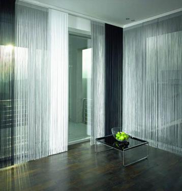 Nieuw DECORATIEF SPAGHETTI GORDIJN ZWART 2M OP 1M Zwart of W beschikbaar voor biedingen