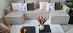 Canapé en U + pouf, Ophalen, Zo goed als nieuw