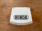 Witte rubberen spatlap Honda opdruk, Motos, Neuf