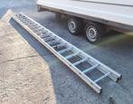 2delige optrekladder 2x20 treden, Ophalen, Zo goed als nieuw, Ladder