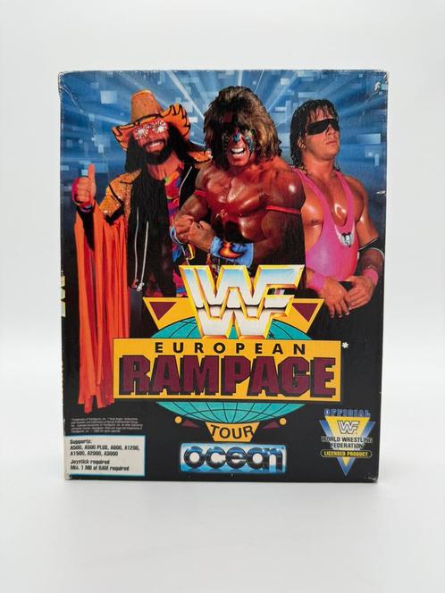 WWF Rampage European Tour Commodore Amiga, Games en Spelcomputers, Games | Overige, Gebruikt, Vechten, 2 spelers, Vanaf 3 jaar