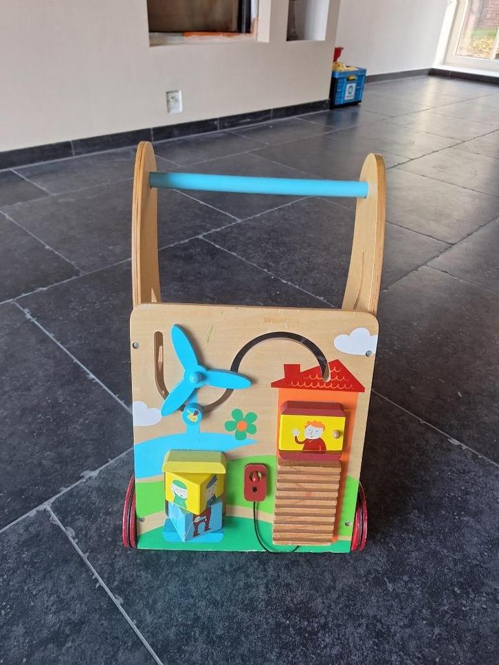 Trotteur en bois, Enfants & Bébés, Jouets | Jouets de bébé, Utilisé, Mobile, À roulettes, Enlèvement