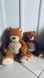 Twee leuke knuffelberen ( 60 en 80 cm ), Verzamelen, Beren en Cherished Teddies, Ophalen of Verzenden, Zo goed als nieuw