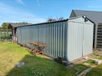 Cementbarak / werfkeet / garagebox, Doe-het-zelf en Bouw, Bouwketen en Schaftketen, Ophalen, Gebruikt