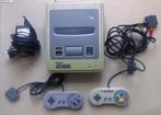 Super Nintendo + aansluitkabels + 2 controllers, Ophalen of Verzenden, Gebruikt