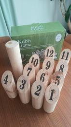 Mölkky / Number Kubb / Scandinavisch kegelspel, Ophalen of Verzenden, Zo goed als nieuw