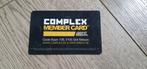 Member Card Complex - Areaz Event Hall - Sint Niklaas, Verzamelen, Ophalen of Verzenden, Gebruikt, Overige typen