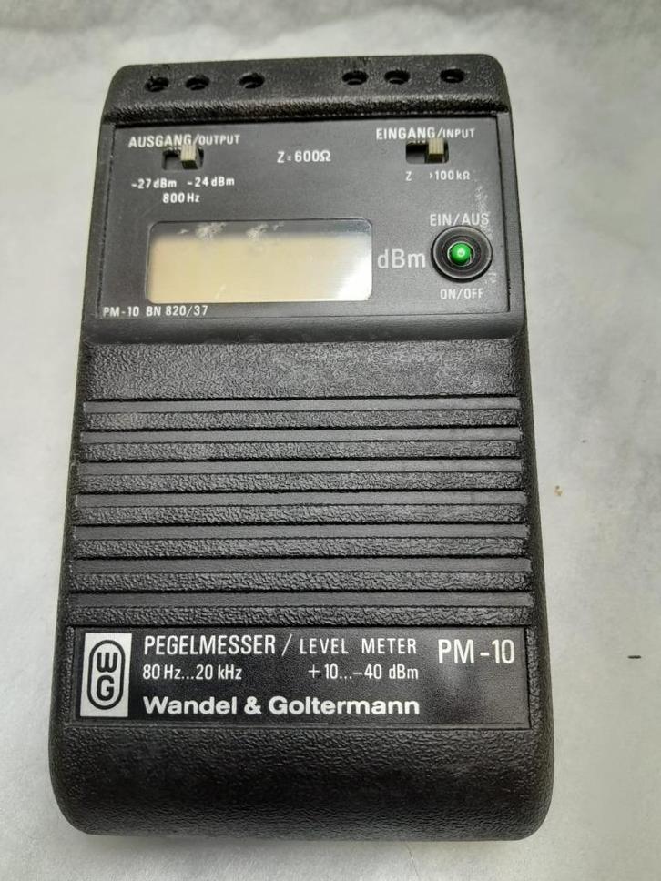 Wandel & Goltermann, PM10, Elektronische apparatuur, Overige elektronische apparatuur, Gebruikt, Ophalen of Verzenden