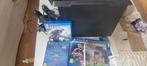 Console ps4 avec 4 jeux, Ophalen, Met 2 controllers, Original, Gebruikt