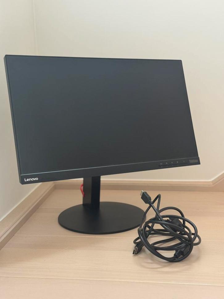 Lenovo ThinkVision Nieuw, Computers en Software, Monitoren, HDMI, VGA, In hoogte verstelbaar, IPS, HD, Ophalen