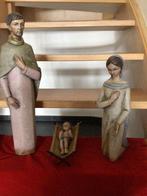 Superbe crèche en plâtre., Antiquités & Art, Antiquités | Objets religieux