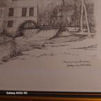 2 pentekeningen van Bert van den Broeck prijs voor de 2, Enlèvement