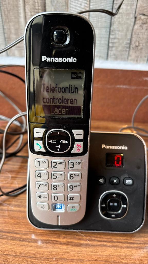 Set téléphonique Panasonic 2, Télécoms, Téléphones fixes | Combinés & sans fil, Comme neuf, 2 combinés, Enlèvement