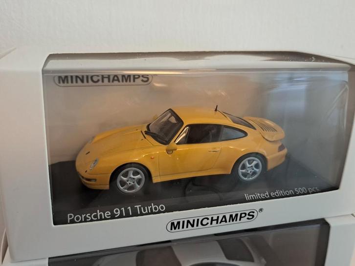 Porsche 911 993 TURBO Minichamps 1/43 Nieuw, Hobby en Vrije tijd, Modelauto's | 1:43, Nieuw, Auto, MiniChamps, Ophalen of Verzenden