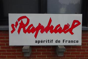 St Raphaël 1966 originele emaille plaat  beschikbaar voor biedingen