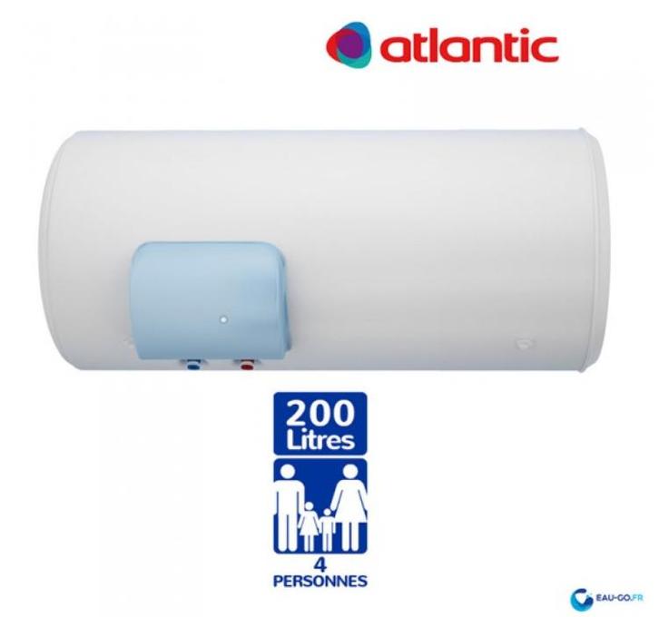 Lot de 90 chauffes-eau électriques ATLANTIC ZENEO 200L, Bricolage & Construction, Chauffe-eau & Boilers, Neuf, Chauffe-eau, 100 litres ou plus