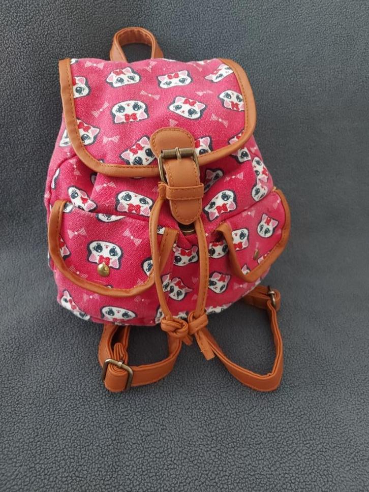 Rugzak kleine katten (handtas), Kinderen en Baby's, Kindermode-accessoires, Zo goed als nieuw, Ophalen