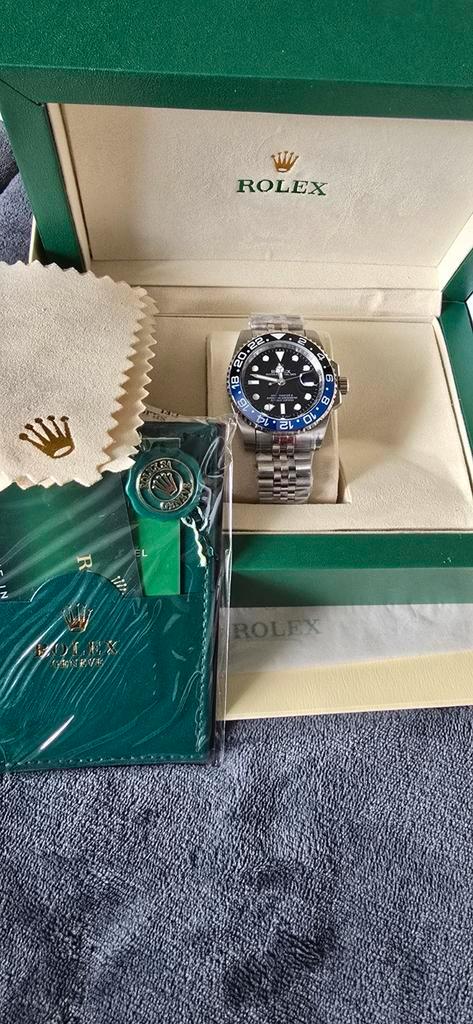 Rolex Batman Jubilee Nieuw., Handtassen en Accessoires, Sporthorloges, Nieuw, Grijs, Ophalen