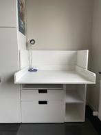 Commode - Bureau - Luiertafel (Wit) Ikea, Kinderen en Baby's, Ophalen, Gebruikt, 70 cm of meer, 75 tot 100 cm