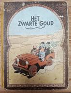 Kuifje en het zwarte goud - eerste druk, Gelezen, Eén stripboek, Ophalen of Verzenden, Herge