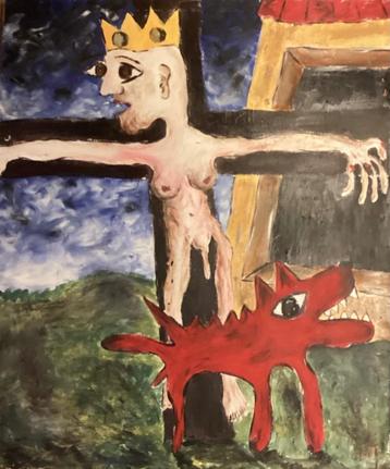 Les crucifiés : Expressionnisme - COBRA  beschikbaar voor biedingen