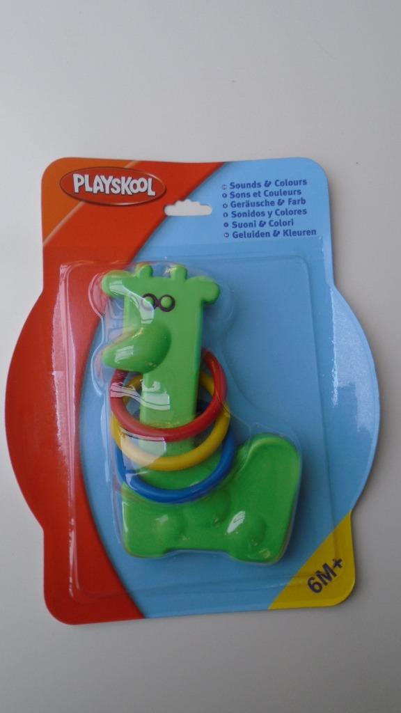 BABY SPEELGOED GIRAF GROEN NIEUW, Kinderen en Baby's, Ophalen of Verzenden, Nieuw, Rammelaar