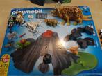 playmobil vulkaan met dinosaurus, Kinderen en Baby's, Complete set, Zo goed als nieuw, Ophalen