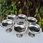 Letang Remy, 6 coupes , schalen op voet, inox, Antiek en Kunst, Ophalen of Verzenden