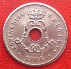1904 5 centimes Léopold 2 en NL, Postzegels en Munten, Munten | België, Ophalen of Verzenden, Metaal, Losse munt