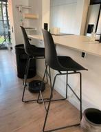 2 barstoelen zithoogte 75cm, Huis en Inrichting, Barkrukken, Ophalen, Zo goed als nieuw