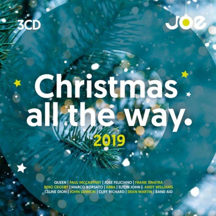 1276 - JOE fm - CHRISTMAS ALL THE WAY - 2019 - 3CD - NIEUW, Cd's en Dvd's, Cd's | Kerst en Sinterklaas, Nieuw in verpakking, Kerst