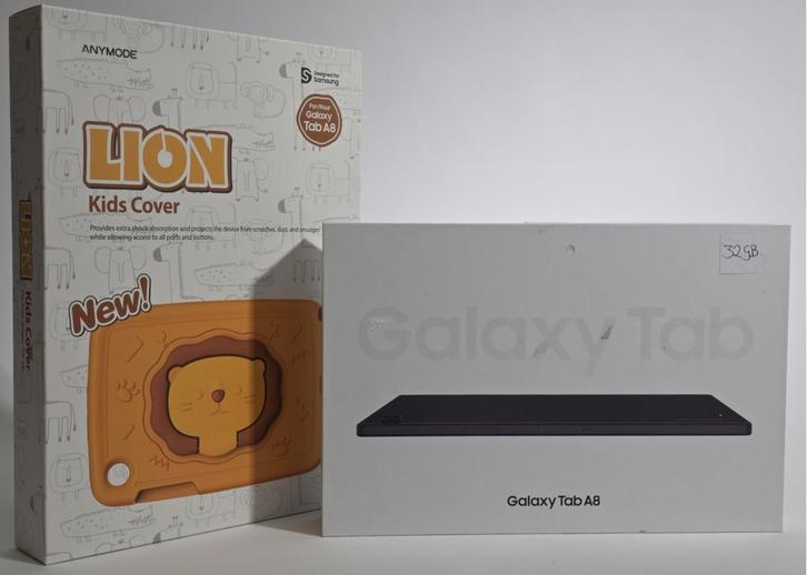 Samsung Galaxy Tab A8 - 32+64GB + Kinderhoes | Retourdeal, Computers en Software, Android Tablets