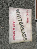 Oude kartonnen bord whitbread, Comme neuf, Enlèvement ou Envoi