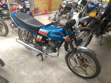 Originele Suzuki GT50 1979 met 9000 km beschikbaar voor biedingen