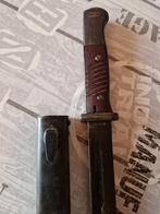 Ww2 duitse bajonet met schede voor K98 geweer  niet nummer g, Verzamelen, Militaria | Tweede Wereldoorlog, Ophalen of Verzenden