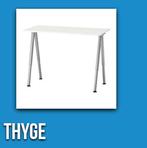 bureau Ikea Thyge, Enlèvement, Utilisé, Bureau